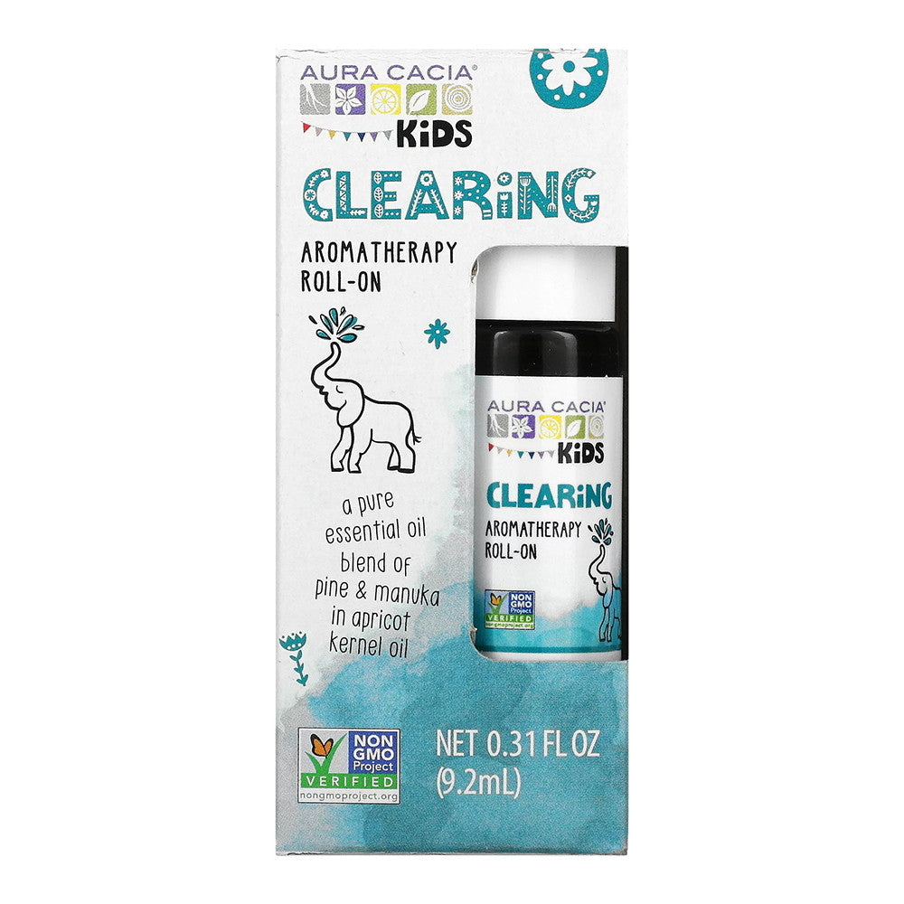 Aura Cacia Kids Clearing Aromatherapy Roll-On, 0.31 Oz